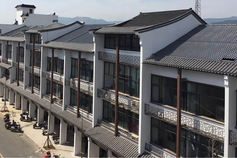 Städtisches Dachsanierungsprojekt im Bezirk Pu Kou der Stadt Shaoxing im Bezirk Shengzhou